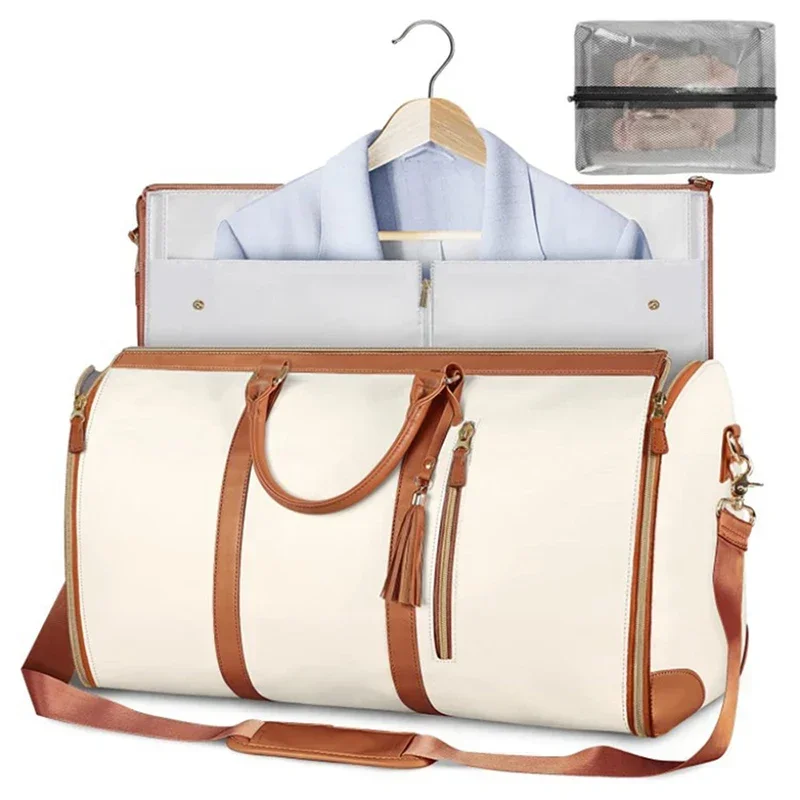 sac de sport de voyage de grande capacité pour femme, sac à main pliable, sac de costume imperméable, fourre tout pour vêtements, sac de sport, sacs de fitness en plein air