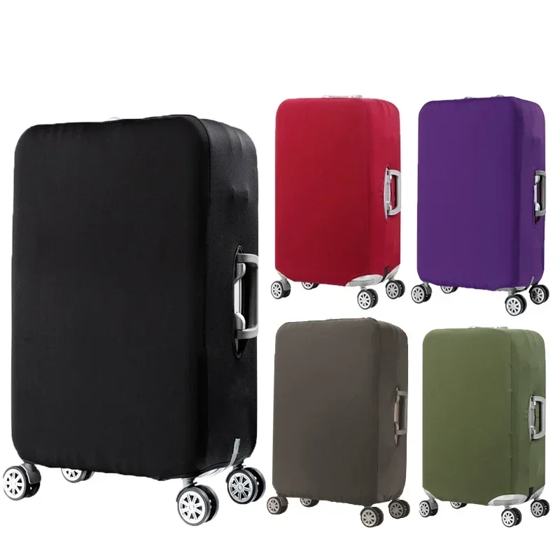 housse de protection pour bagages de voyage plus épaisse, housse pour valise, accessoires de voyage, housse élastique pour bagages, applicable à une valise de 18 à 32 pouces