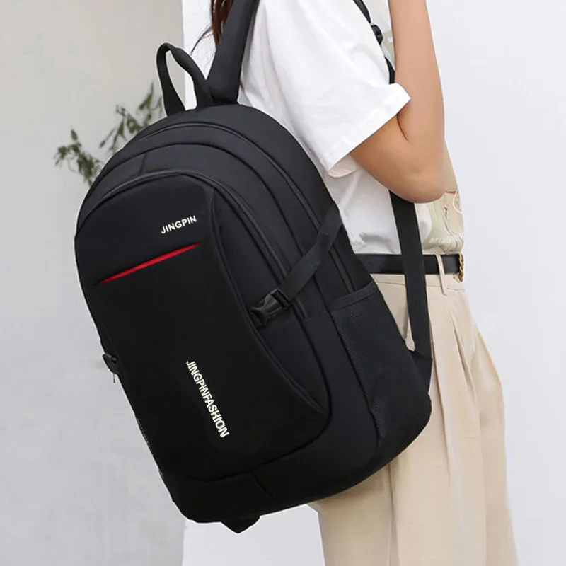 porte documents en toile décontracté pour hommes et femmes – sac simple à double épaule – version coréenne – sac de voyage pour ordinateur portable