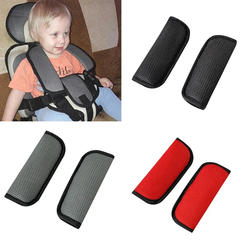 coussin de poussette pour siège de voiture pour bébé et enfant, couverture de sangle de sécurité pour véhicule, protection de ceinture pour enfant