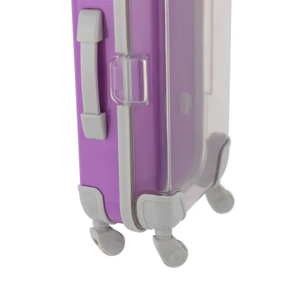 mini valise miniature, boîte à bonbons, boîtier de chariot de simulation, accessoires de rangement, boîtes d'emballage de faux cils portables