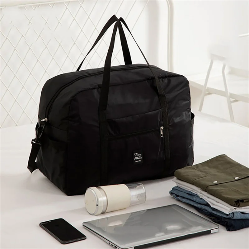 sacs à bagages de voyage, grande capacité, multifonctionnel, tige de traction réglable, léger, voyage d'affaires, rangement pour vêtements à courte distance