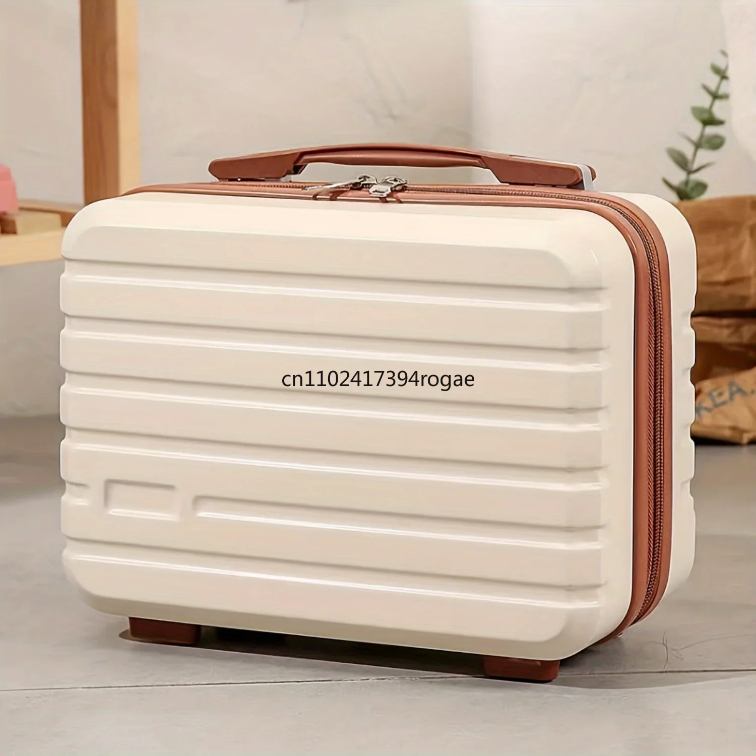 Sac à cosmétiques pour bagages à main, Mini sac pour femmes, petite boîte cadeau d'entreprise, articles de toilette, valise légère Vintage élégante pour étudiant Mu