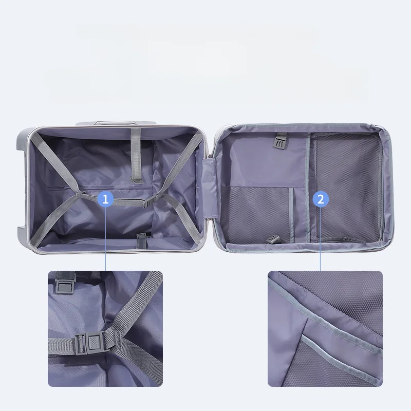 sacs de voyage à roulettes avec garde corps pour enfants, bagages pour enfants, valises pour enfants, étui à bagages à roulettes, 20 po