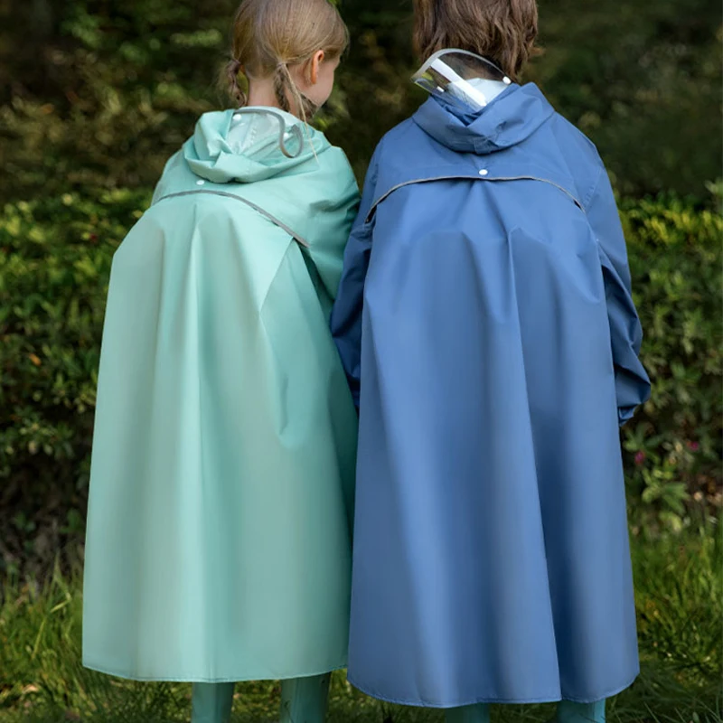 imperméable imperméable avec sac à dos pour enfants, imperméable complet pour enfants, imperméable pour élèves du primaire, nouveau