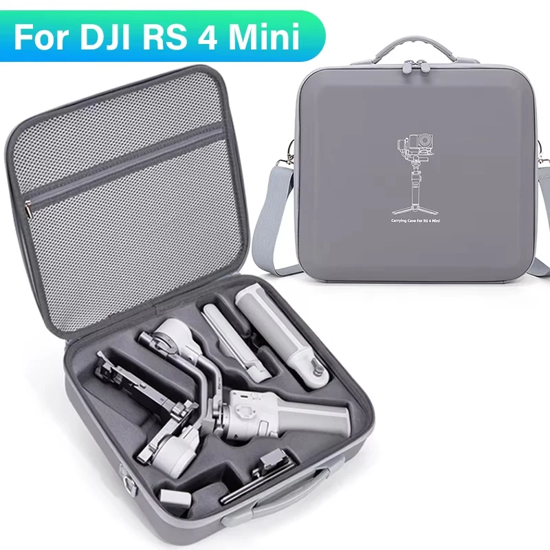 Pour DJI RS 4 Mini sac à bandoulière boîte de rangement Anti-pression valise de transport rigide pour DJI Ronin RS 4 Mini accessoires de cardan