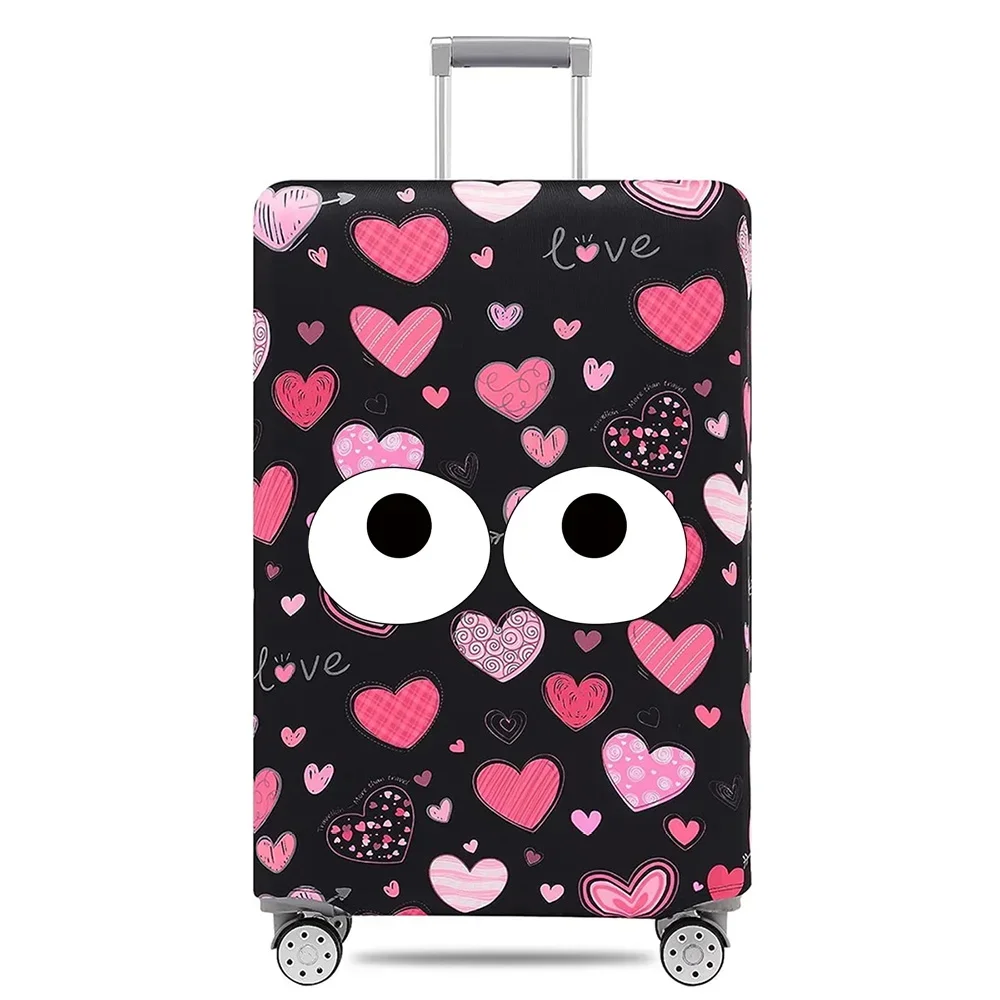 housse de protection pour valise de voyage, housse de protection pour bagages, impression mignonne, adaptée aux valises de 18 à 28 pouces