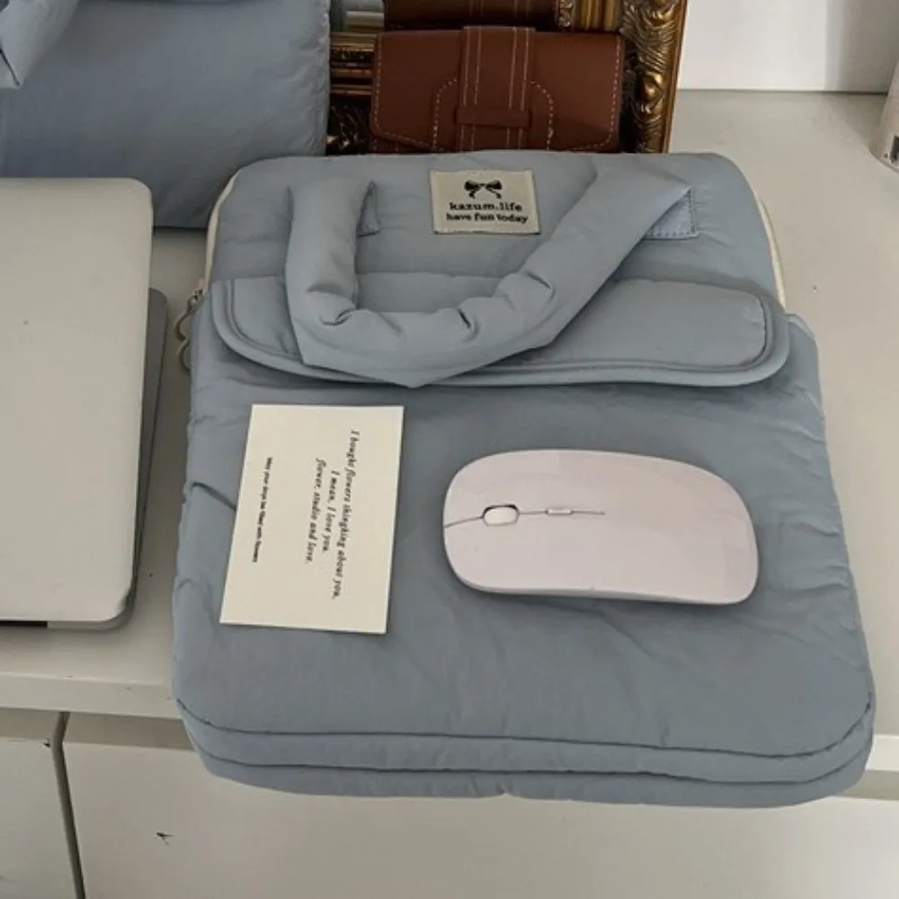 Étui de transport pour tablette 11 pouces, résistant aux chocs, pochette bouffante pour ordinateur portable, sac d'ordinateur souple décontracté pour l'école