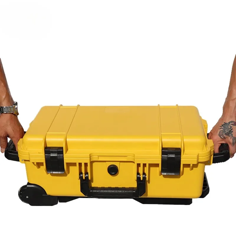 mallette de rangement d'outils de quincaillerie en plastique rigide, boîte à outils étanche, équipement médical photographique, protection de sécurité, pigeza bar