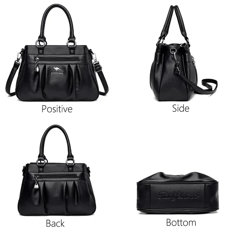 sacs à main de luxe femmes sacs concepteur 3 couches sacs à main en cuir grande capacité sac fourre tout pour femmes vintage sacs à bandoulière à poignée supérieure