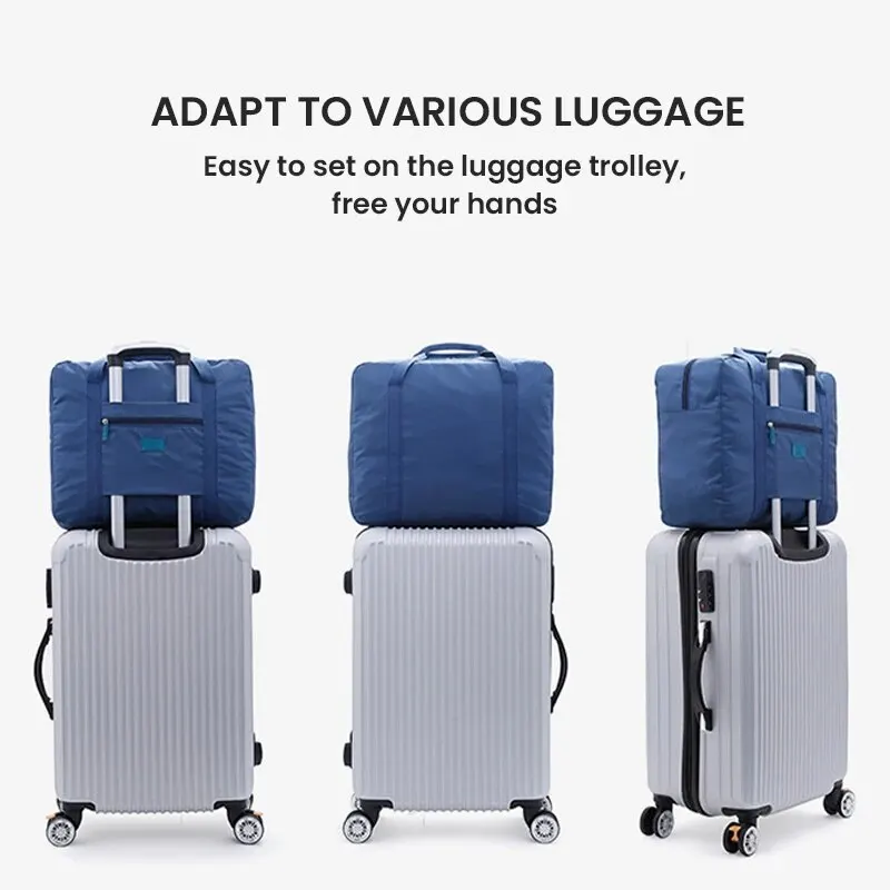 sac de voyage pliable léger : bagage à main fourre tout unisexe pour les week end et les déplacements de nuit