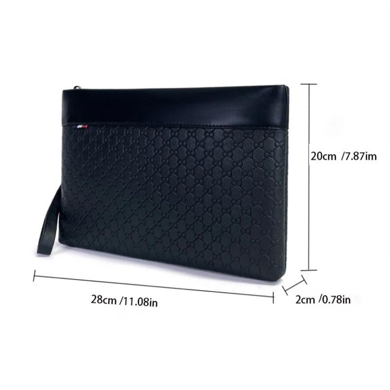 sac d'affaires design en cuir pour hommes, pochette à la mode, sac à bandoulière unisexe, sac à main de voyage, passeport, certificat, paquet de cartes, porte monnaie pour téléphone
