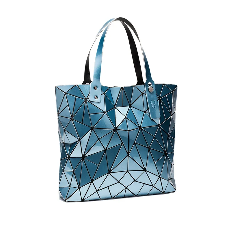 grands sacs à main de luxe hologramme pour femmes, sac de styliste pour plage, sac à épaule fourre tout géométrique pour dames, nouvelle collection