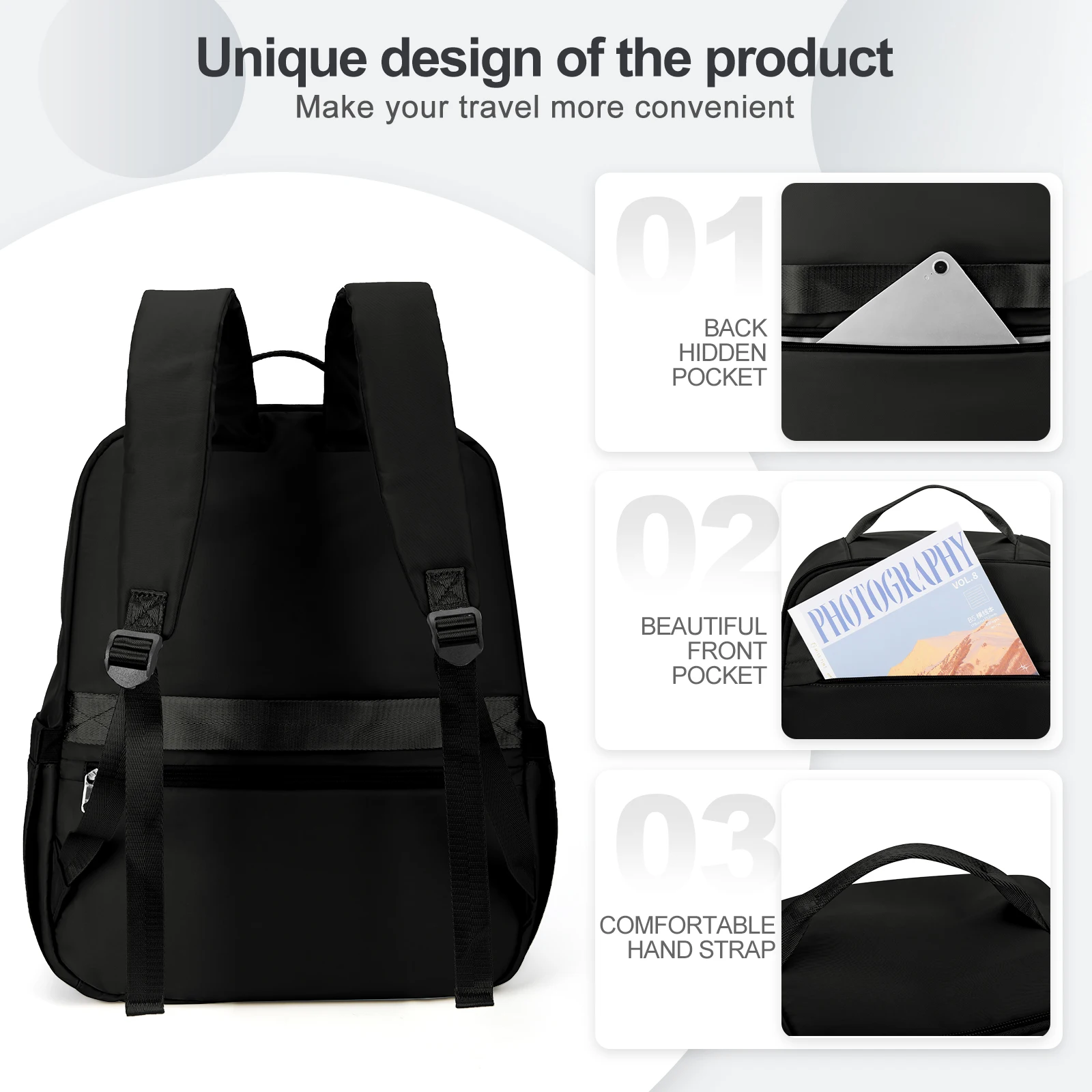 ryanair sac à dos pour ordinateur portable, bagage à main, sac de voyage, 40x20x25, 45x36x20, easyjet cabin, femmes et hommes