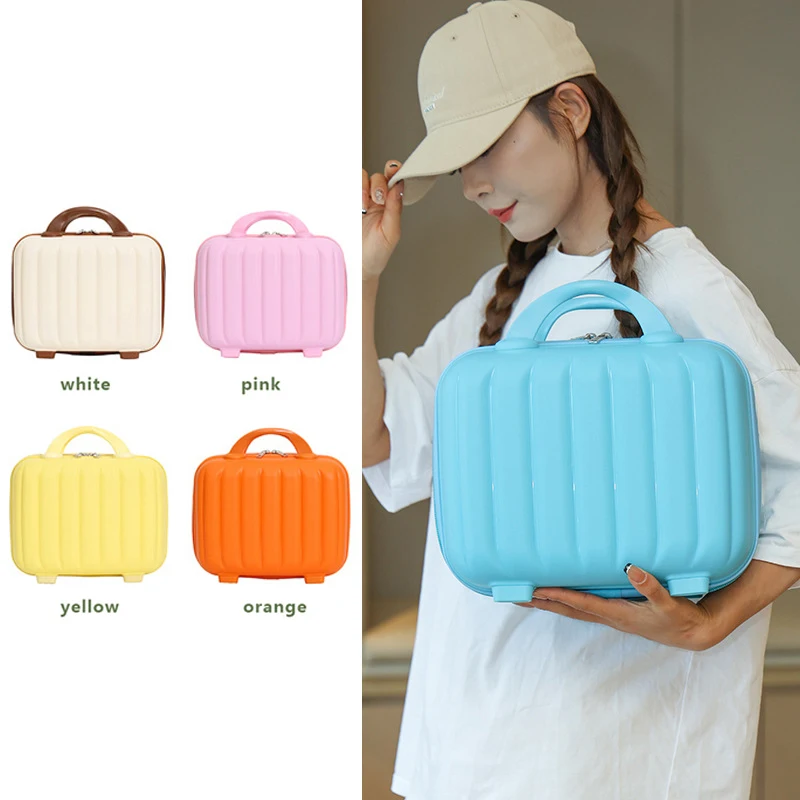 sac de boîte à cosmétiques portable de grande capacité, sac de rangement de cosmétiques souple et étanche, sac de lavage résistant à l'humidité, valise pour voyage à domicile