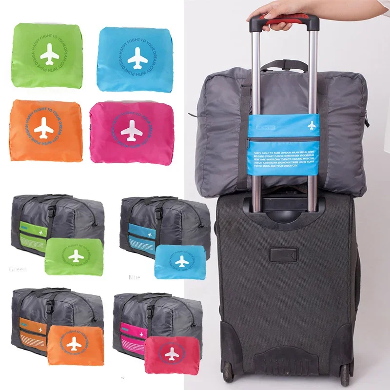 sac de voyage étanche portable de très grande capacité, sac à main pour hommes et femmes, ensemble de rangement emballé dans son emballage, valises