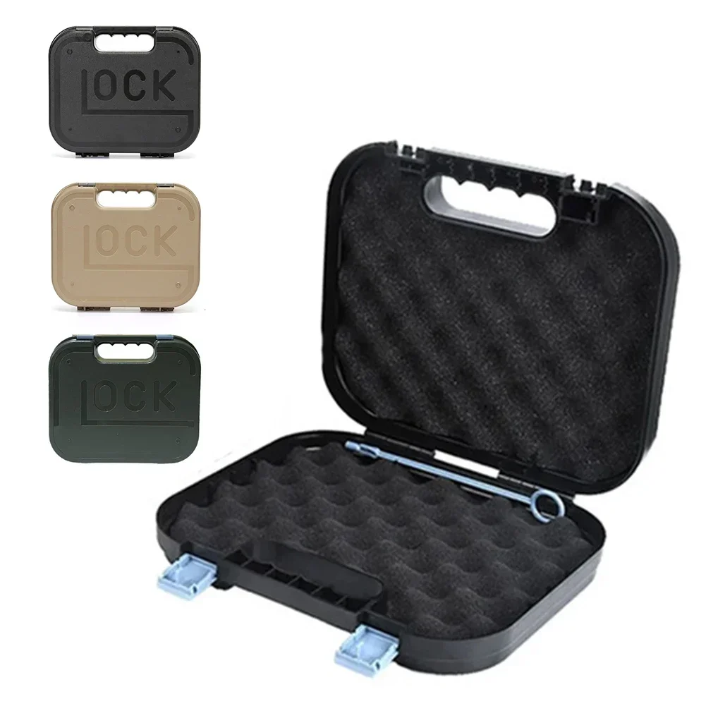 valise de sécurité pour pistolet, boîte à outils pour arme de poing, lunettes de fusil, rangement d'optique de chasse, étui rigide, accessoires tactiques