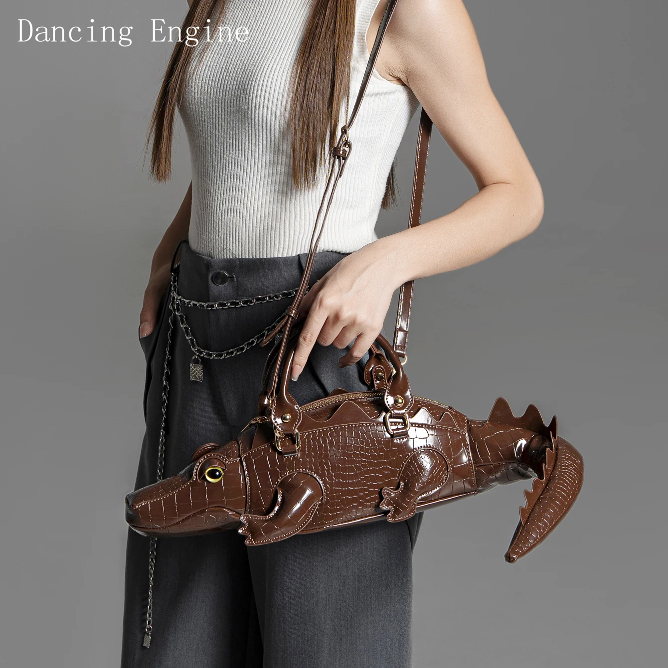 Sacs à main et sac à main de luxe pour femmes, sac à main en cuir pu de haute qualité, sacs à main faits à la main, sac à bandoulière de forme amusante