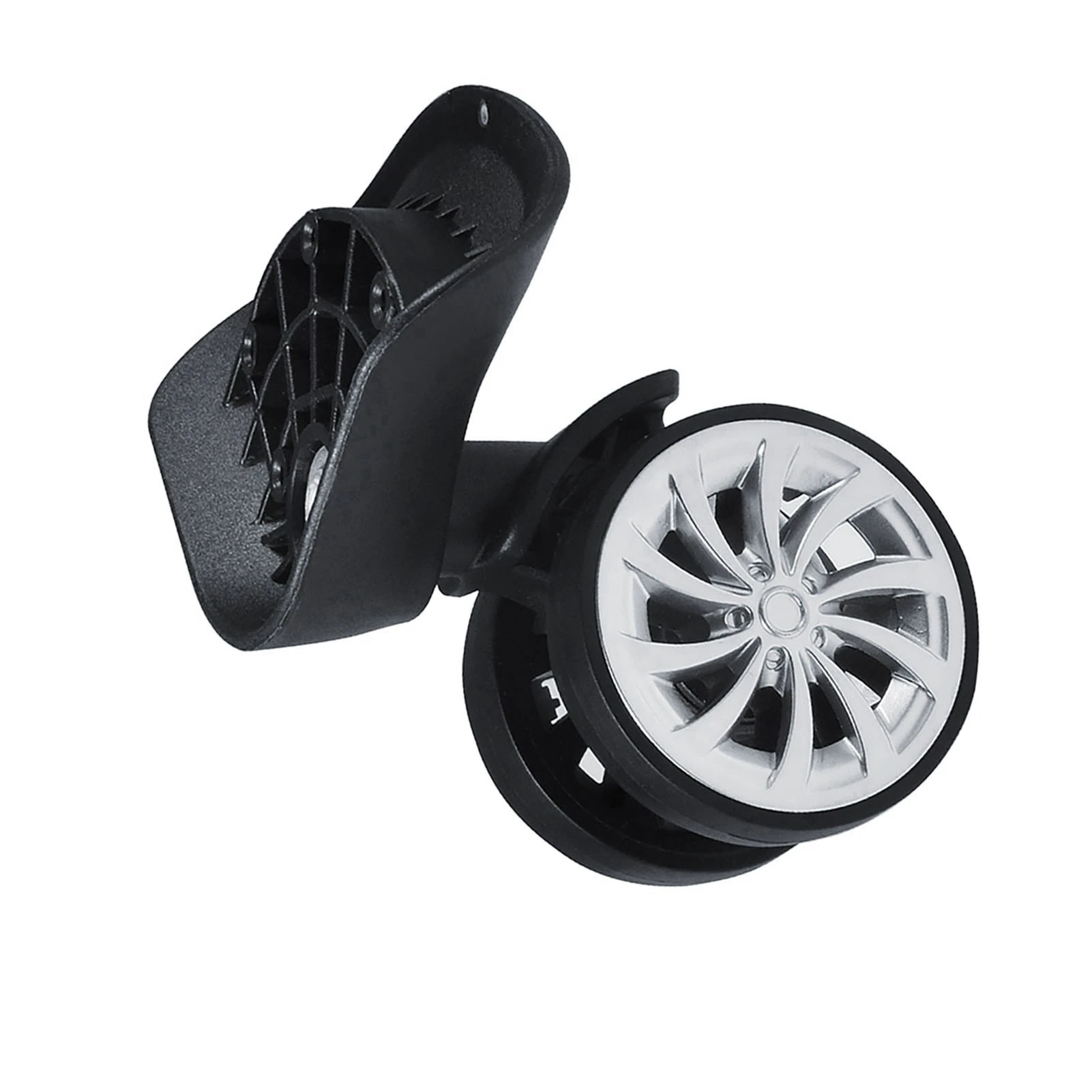 roue à bagages valise roues de remplacement roue pivotante remplacement bagages valise de voyage roues en plastique valise de voyage roues
