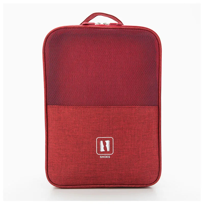 sac à chaussures portable pochette de rangement de voyage organisateurs bagages vêtements valise de rangement de maquillage sac de rangement de chaussures de voyage pochette de tri