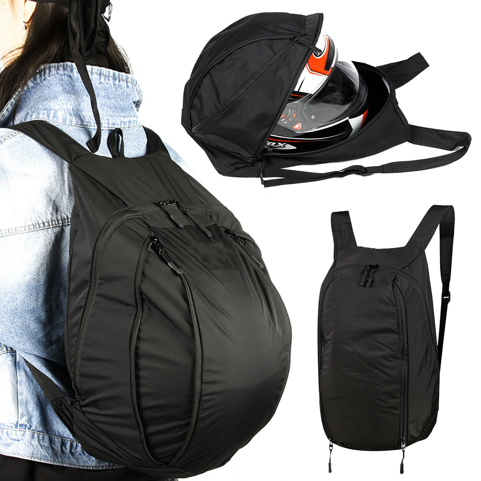 sacs à bagages de voyage pour moto, sac à dos extensible 20 28l pour casque, grande capacité, étanche, pour ordinateur portable, pour l'équitation