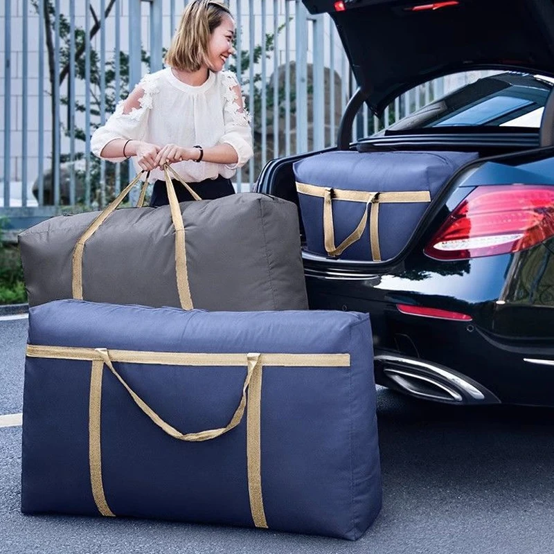 sacs à bagages mobiles imperméables extra larges, sac à bagages mobile d'extérieur, sac de voyage pliable, outil d'emballage de rangement à domicile
