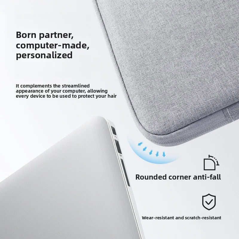 Étui pour ordinateur portable 12 13 14 15.6 17 pouces, pochette de transport, résistant aux chocs, résistant à l'eau, léger, durable, ajustement universel