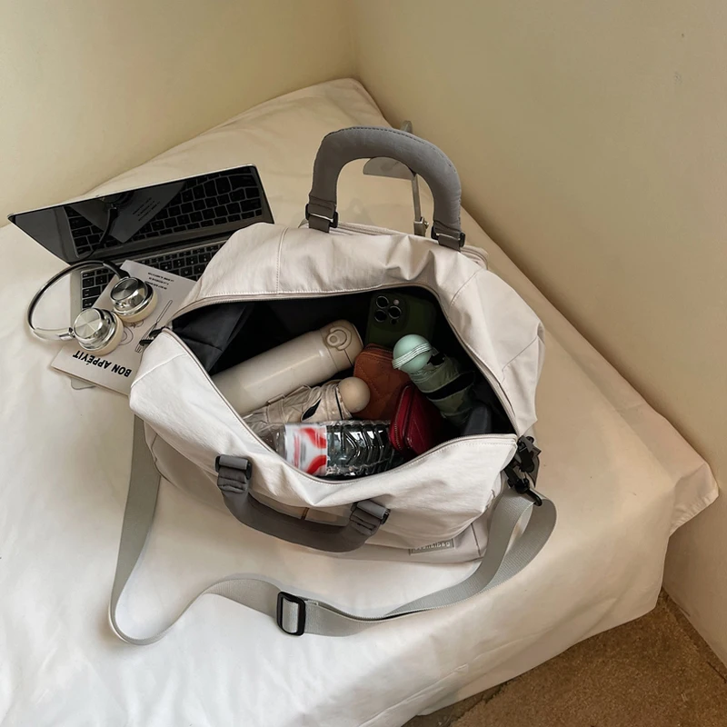 femmes voyage bagages sacs à bandoulière décontracté voyage en plein air court voyage sac portable trajet gymnase fitness sport sac à main