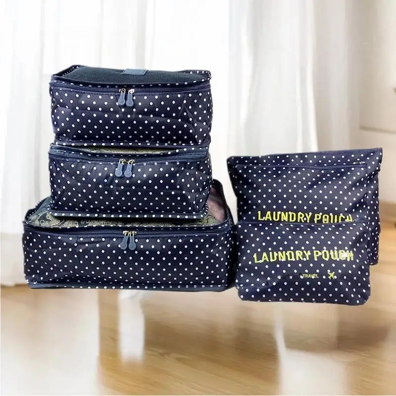 pack smart avec notre organiseur de valises 6 pièces ; grands sacs de rangement pour vêtements, chaussures et maquillage