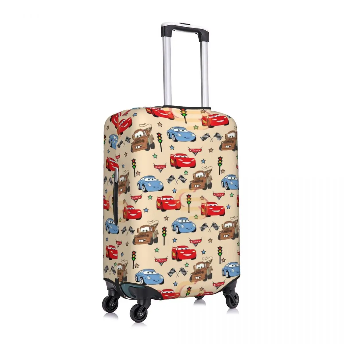 housse de bagage personnalisée lightning mcqueen, housse de protection élastique pour valise de voyage, costume pour 18 32 pouces