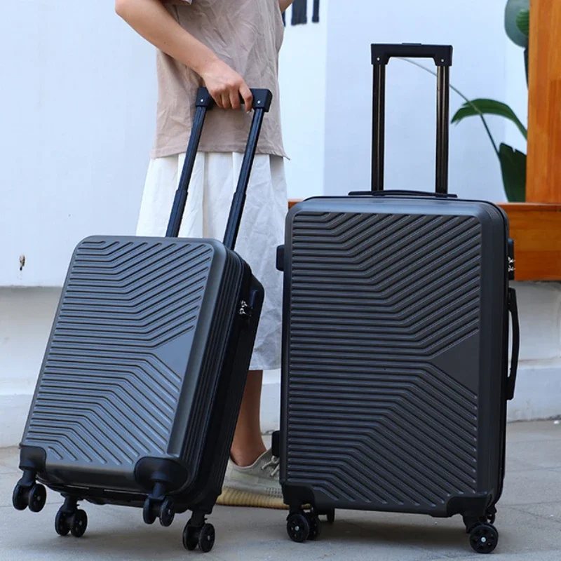 petite valise à roulettes pour Étudiant, sac à bagages observateur trolley, mode loisirs, mot de passe, 20 pouces