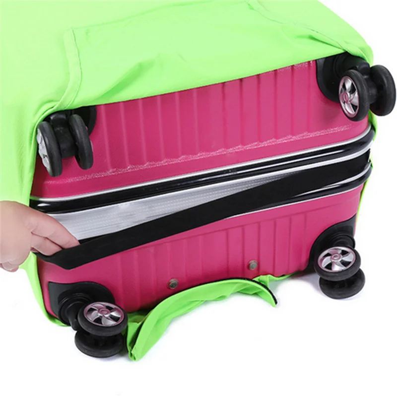 housse de bagage de voyage housse de bagage élastique adaptée pour valise de 18 à 30 pouces housse anti poussière accessoires de voyage