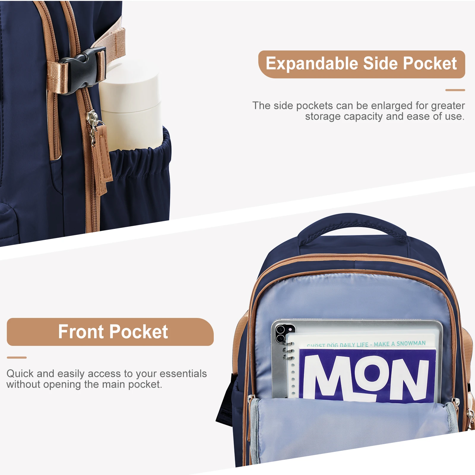 sac à dos de loisirs pour ordinateur portable pour hommes et femmes, bagage à main, cartable, cabine d'avion, 40x30x20