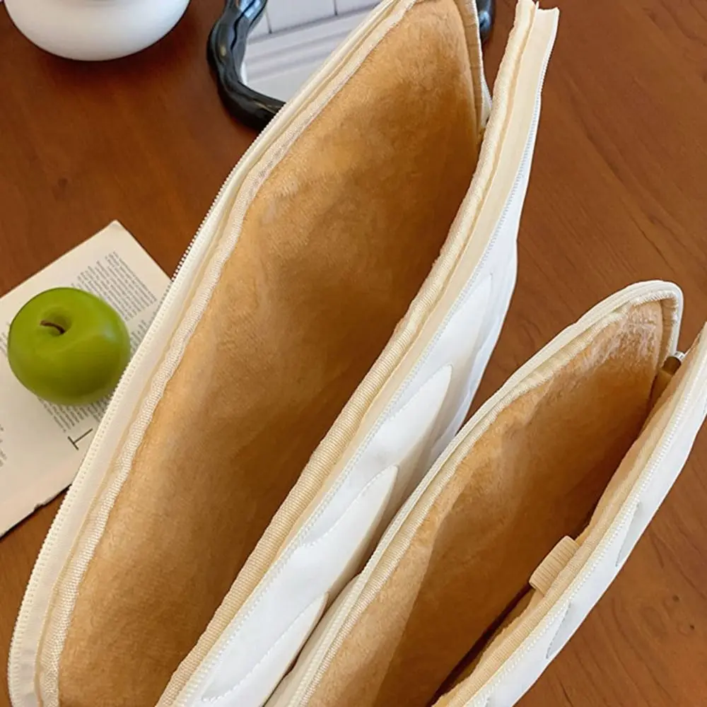 manchons simples pour ordinateur portable, sacs d'ordinateur souples et décontractés, protection légère pour ordinateur, étui de protection pour la maison