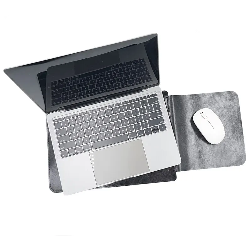 sacoche pour ordinateur portable en cuir pu pour dallas m2, macplepro 14, poudres d'ordinateur ultra minces, étui bloimeed, 14 pouces
