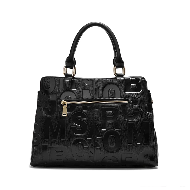 sac pour femme en cuir sac à bandoulière élégant en cuir véritable pour femme, sac à main de grande capacité, grand sac pour femme