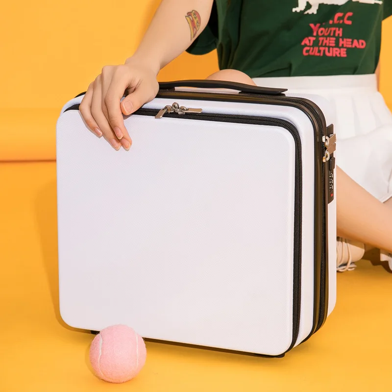 petite valise légère 16 pouces, sac cosmétique, boîte de rangement, 16.5x30.5x31cm