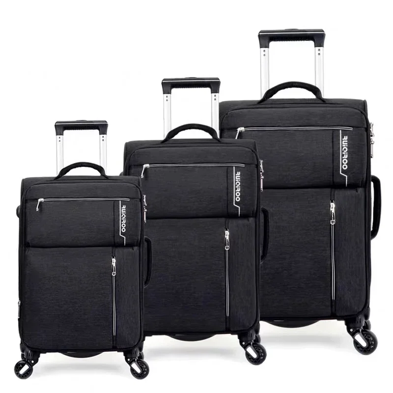 20 "24" 28 "pouces affaires continuer oxford valise ensemble souple koffer voyage bagages ensemble sac roulant sur roues