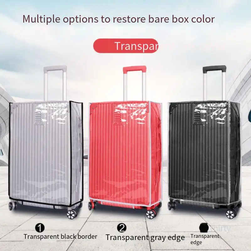 housse de protection pour valise, housse transparente anti poussière, housse de protection pour valise