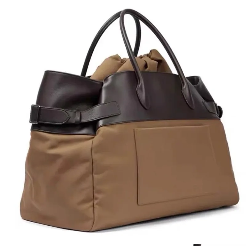 sacs fourre tout en cuir véritable pour femmes, sacs à main de luxe de styliste, bourses en toile avec poche intérieure, épaule de grande capacité, nouvelle collection 2025