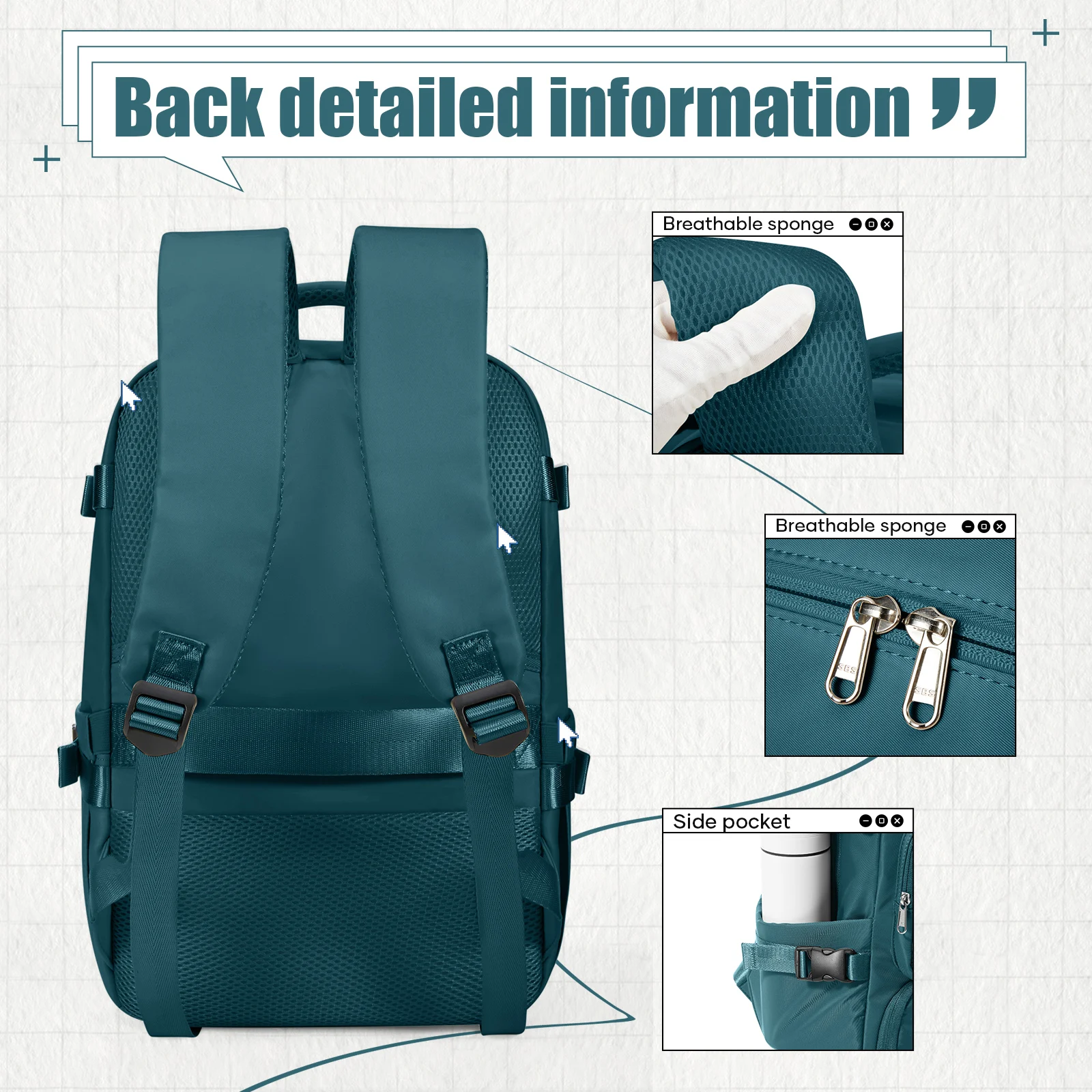 ryanair sacs de cabine 40x20x25 sacs de voyage de cabine sac à dos extérieur ordinateur portable bagage à main sac à dos de voyage 40x20x25, sac à dos d'école