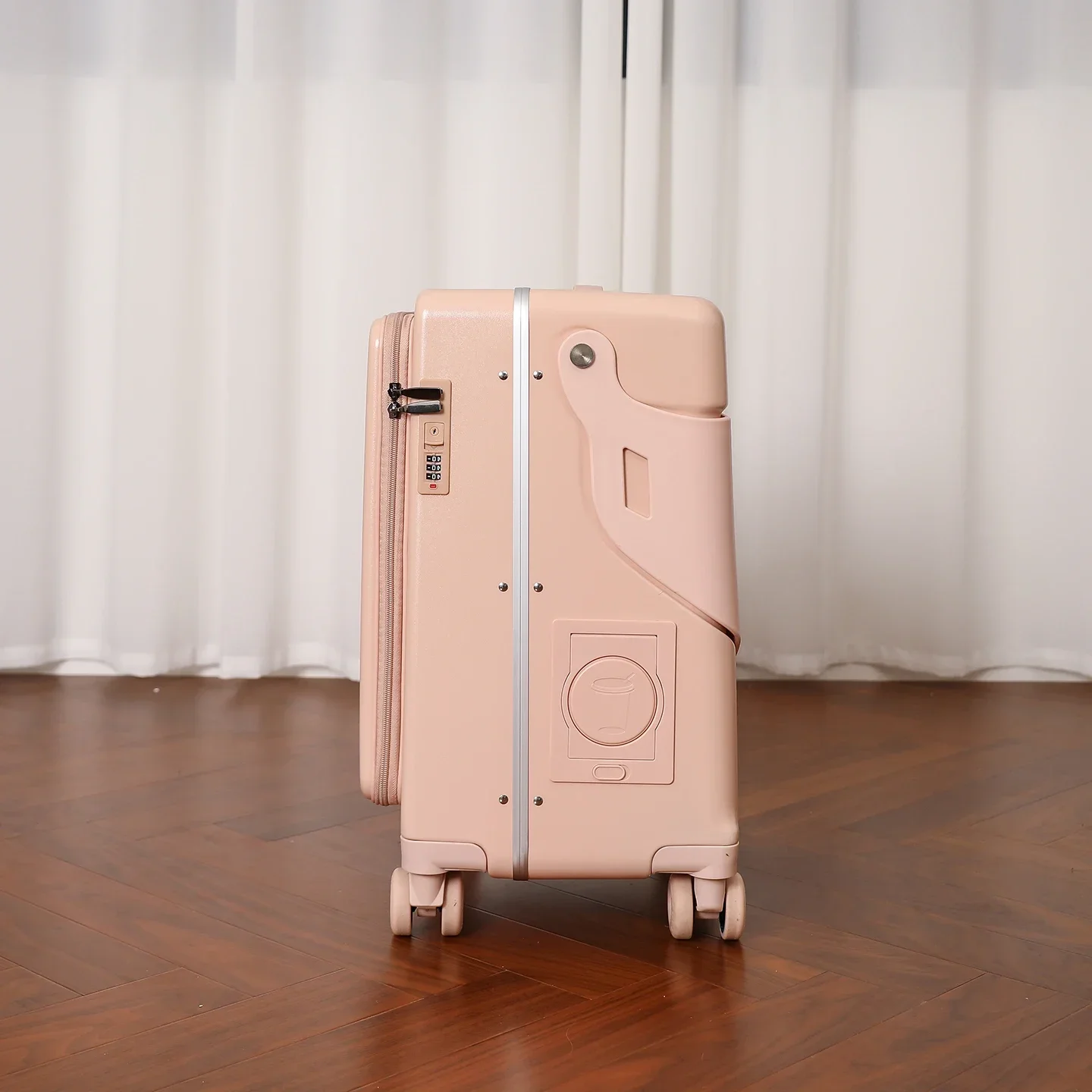 bunnyfly enfant maman valise avec siège pour les enfants peuvent s'asseoir pour monter chariot bagages bébé voyage étui de transport multifonction embarquement