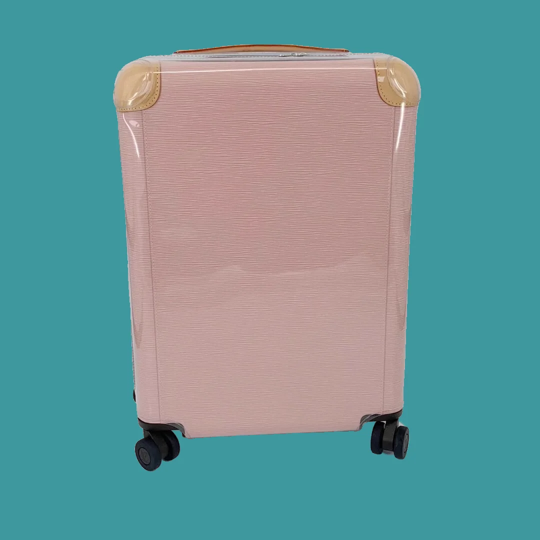 housse de valise transparente pour louis 50cm/55cm/70cm, housse transparente anti poussière pour bagages, accessoires de voyage, épaisseur pvc personnalisé