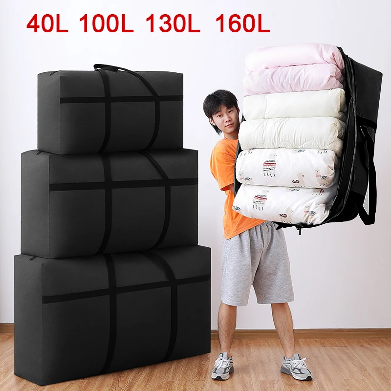 Sacs à bagages mobiles imperméables Extra larges, sac de rangement pour vêtements et couette, sac de voyage robuste pour chien mobile, sac de sport permettant de gagner de l'espace