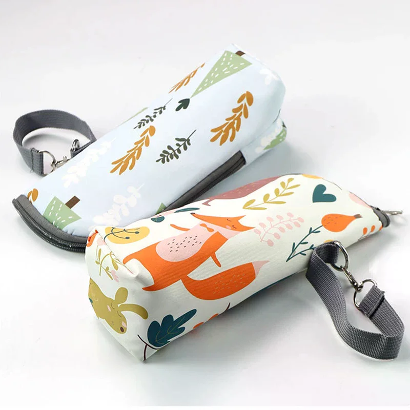 sac de voyage portable pour biberon, étui de voyage avec conception isolée, organisateur de biberon pour voyage et alimentation en plein air