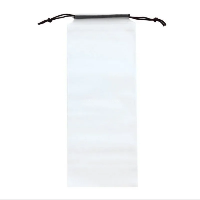 sac de rangement de parapluie pliable, sac étanche, sac de transport humide, housse de parapluie réutilisable pour voyage, poche translucide à cordon de serrage