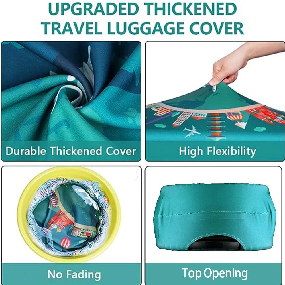 housse de protection pour bagages de 18 à 32 pouces, lavable, pour éviter les rayures, accessoires de voyage