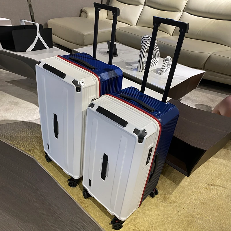 firstmeet fashion grande valise de voyage à roulettes pour hommes et femmes, frein muet, luxe, 22 ", 26", 28 ", 30", 32/36"