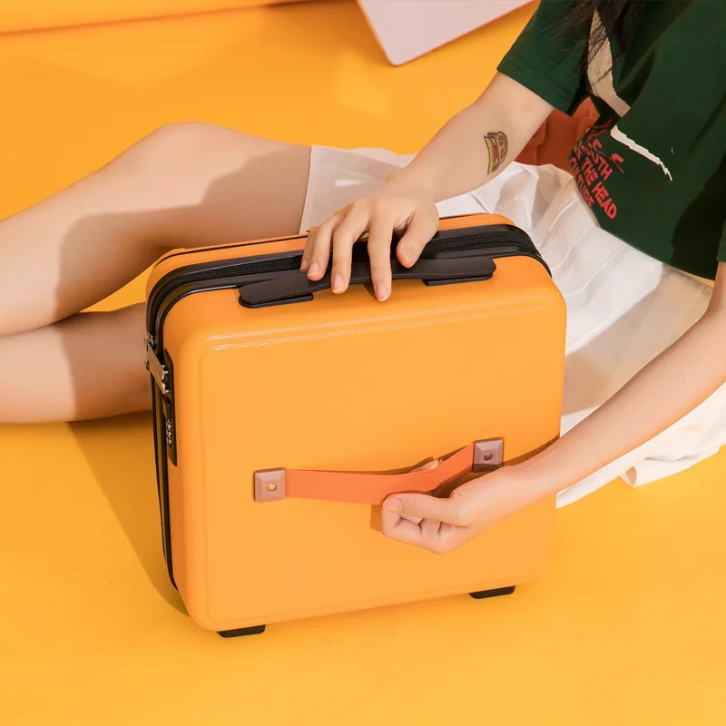 petite valise légère 16 pouces, sac cosmétique, boîte de rangement, 16.5x30.5x31cm