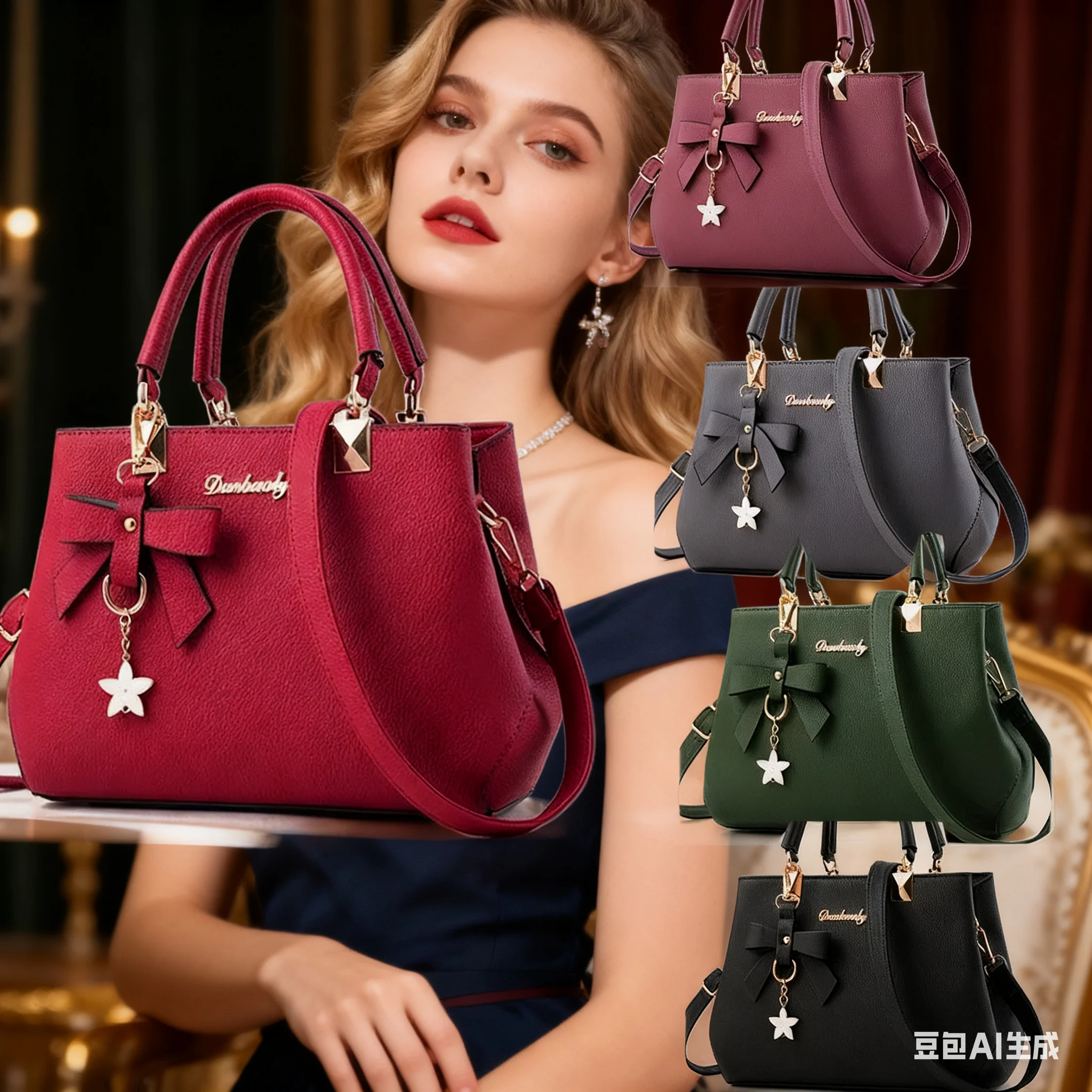 sac à main pour femme 2026 nouvelle tendance de la mode en relief style uni polyvalent sac à bandoulière décontracté.